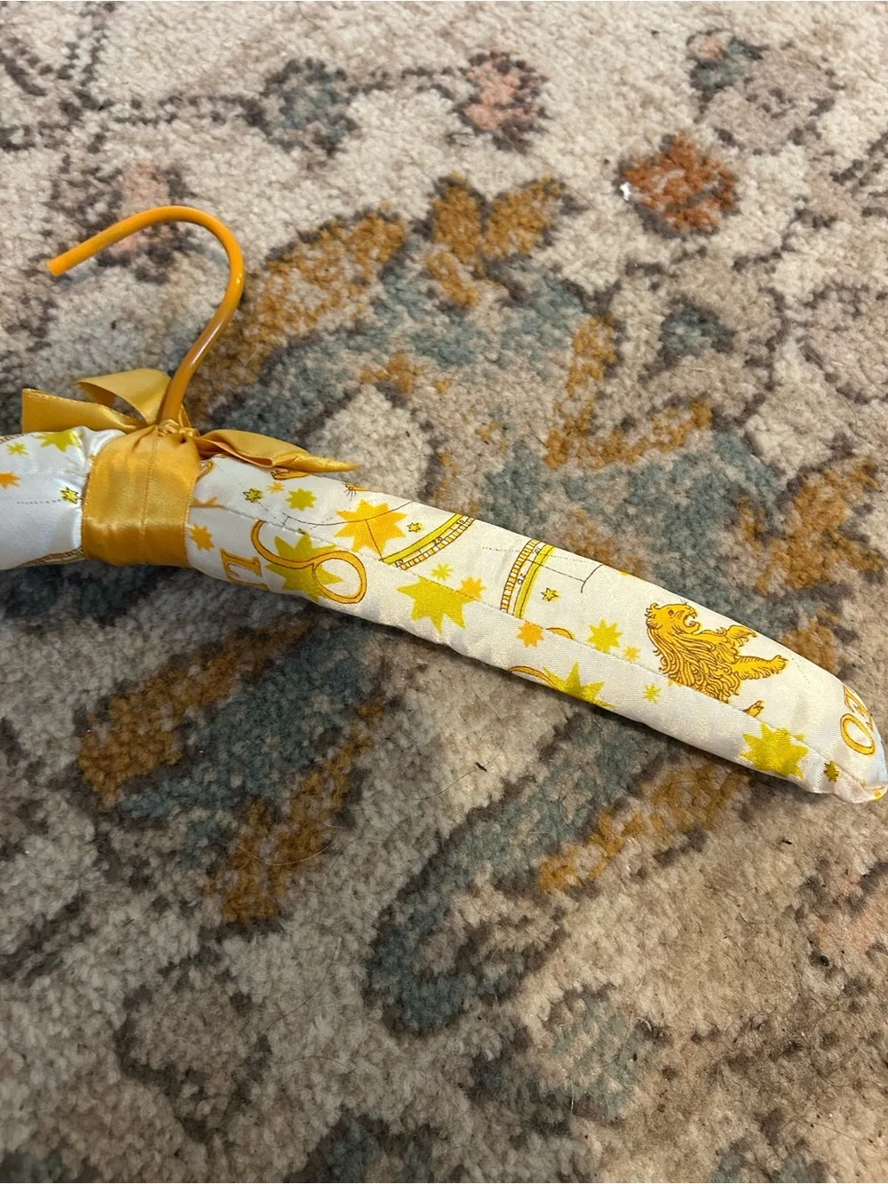 Vintage padded fabric